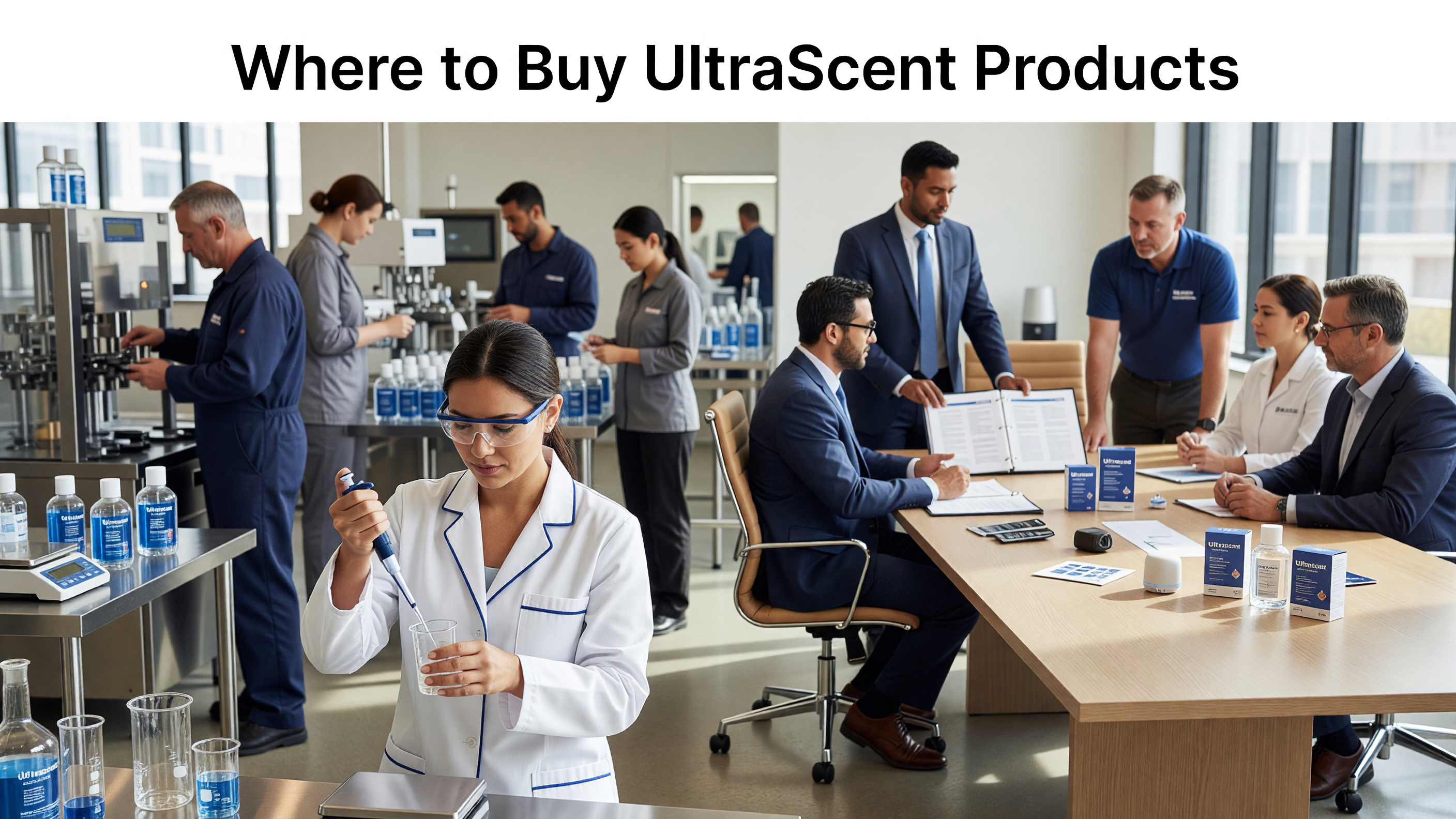 Where to Buy UltraScent Products professional business blog article header