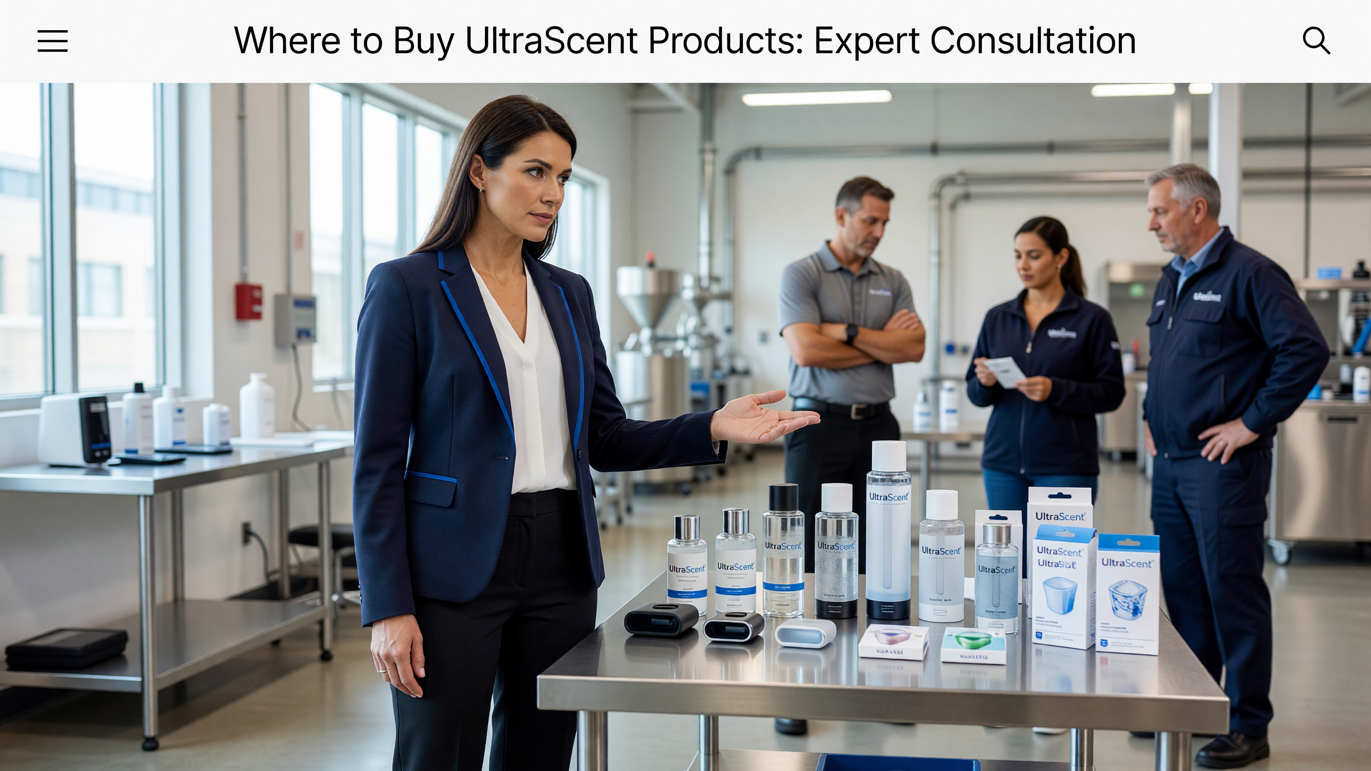 Where to Buy UltraScent Products expert consultation blog article header