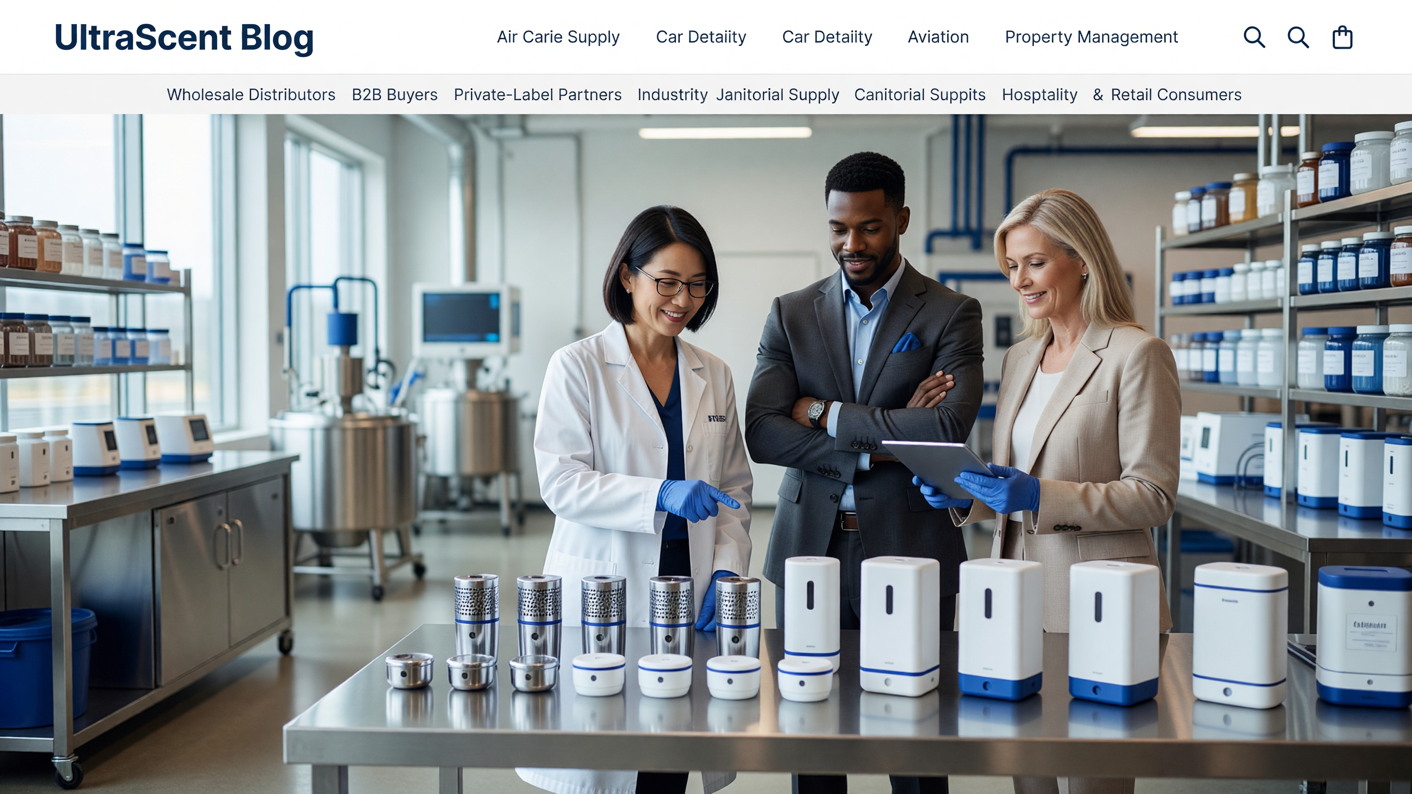 UltraScent Blog — Air Freshener & Fragrance Insights professional business