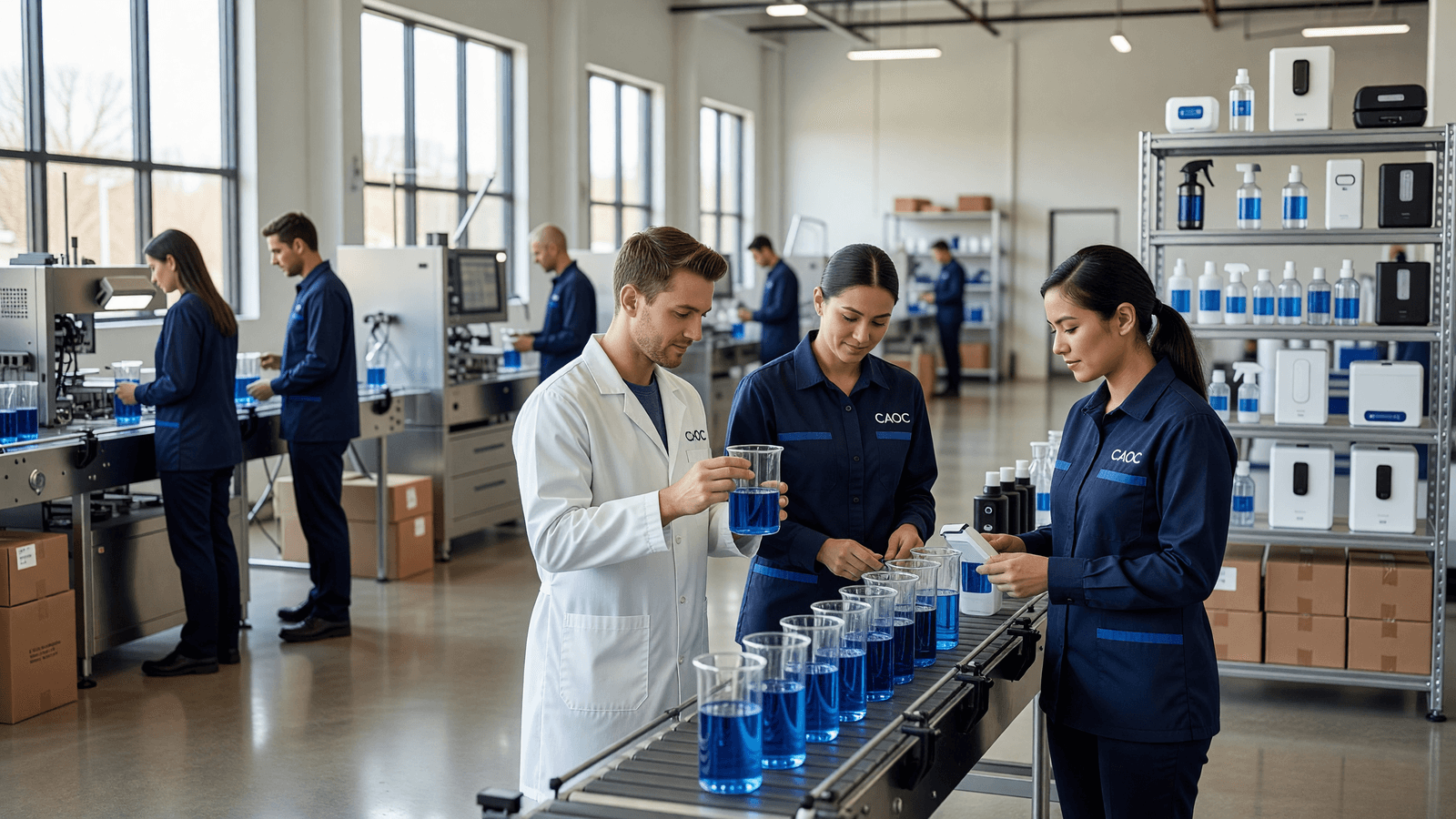 Commercial Air Fresheners & Odor Control team professional environment