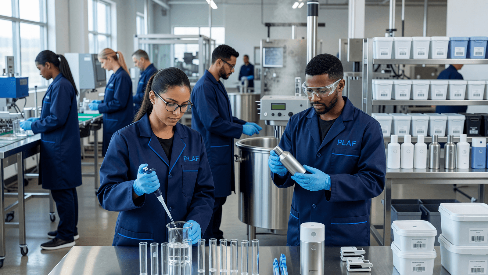 Private Label Air Freshener Manufacturing team professional environment