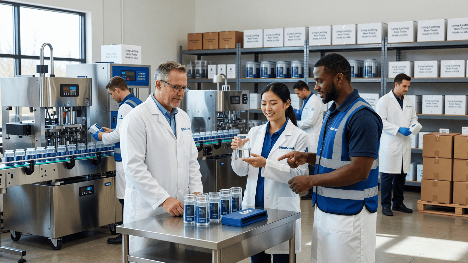 Become an UltraScent Distributor team professional environment