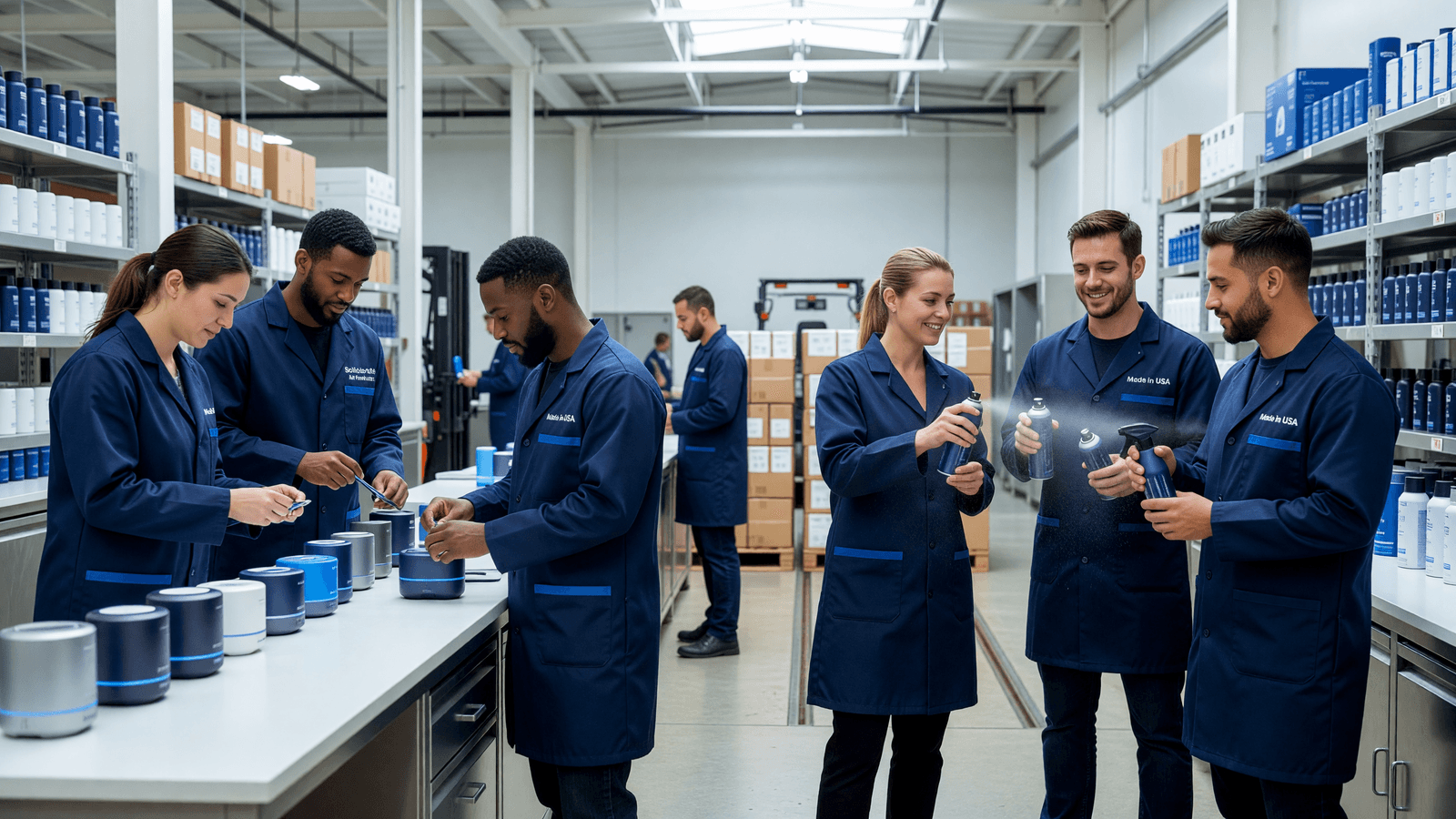 Solid-State vs Spray & Aerosol Air Fresheners team professional environment