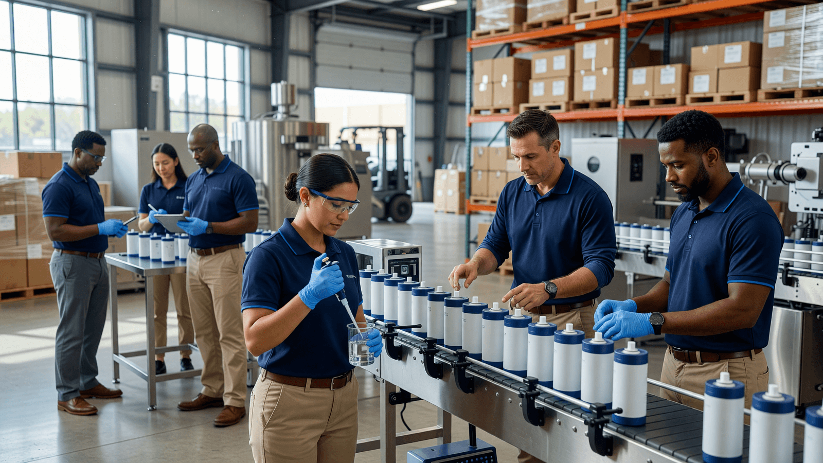 Made in USA Air Care: Why Manufacturing Origin Matters team professional environment