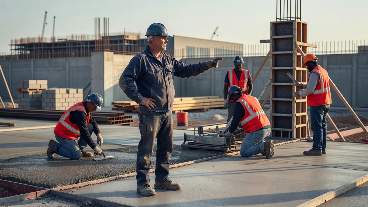 Commercial Concrete Contractor professional business