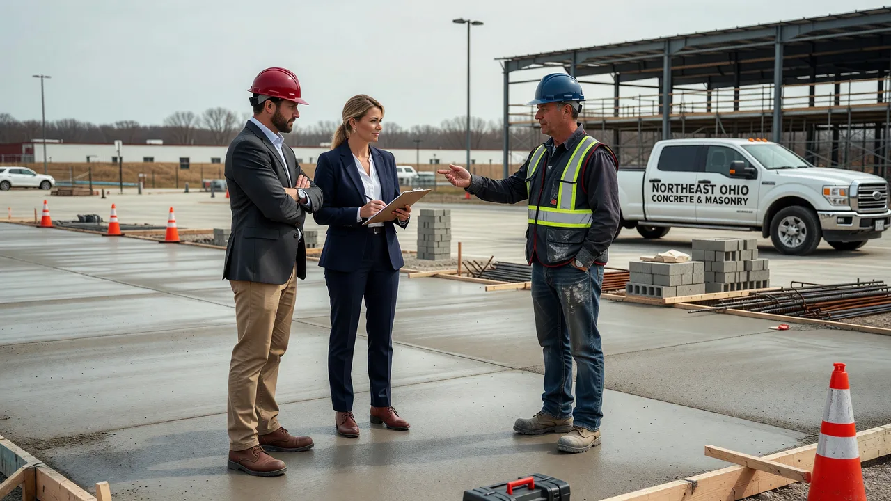 How Much Does a Commercial Concrete Parking Lot Cost in Ohio? team professional environment