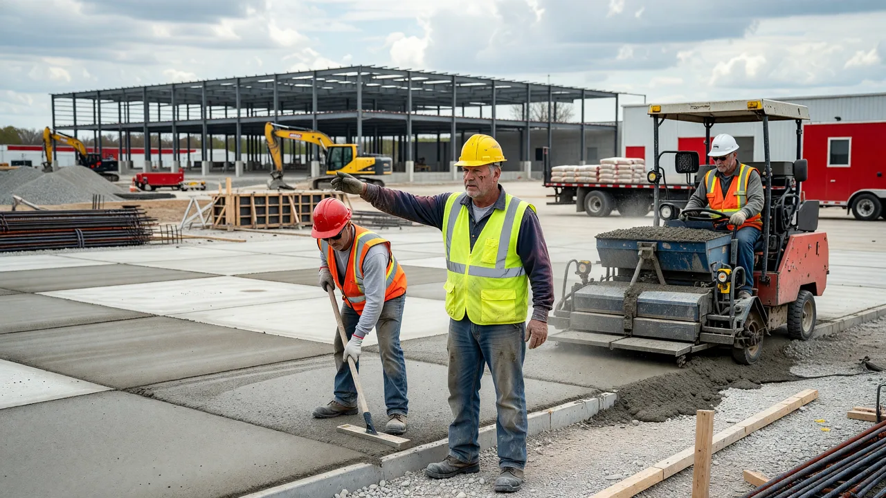 How Much Does a Commercial Concrete Parking Lot Cost in Ohio? professional business