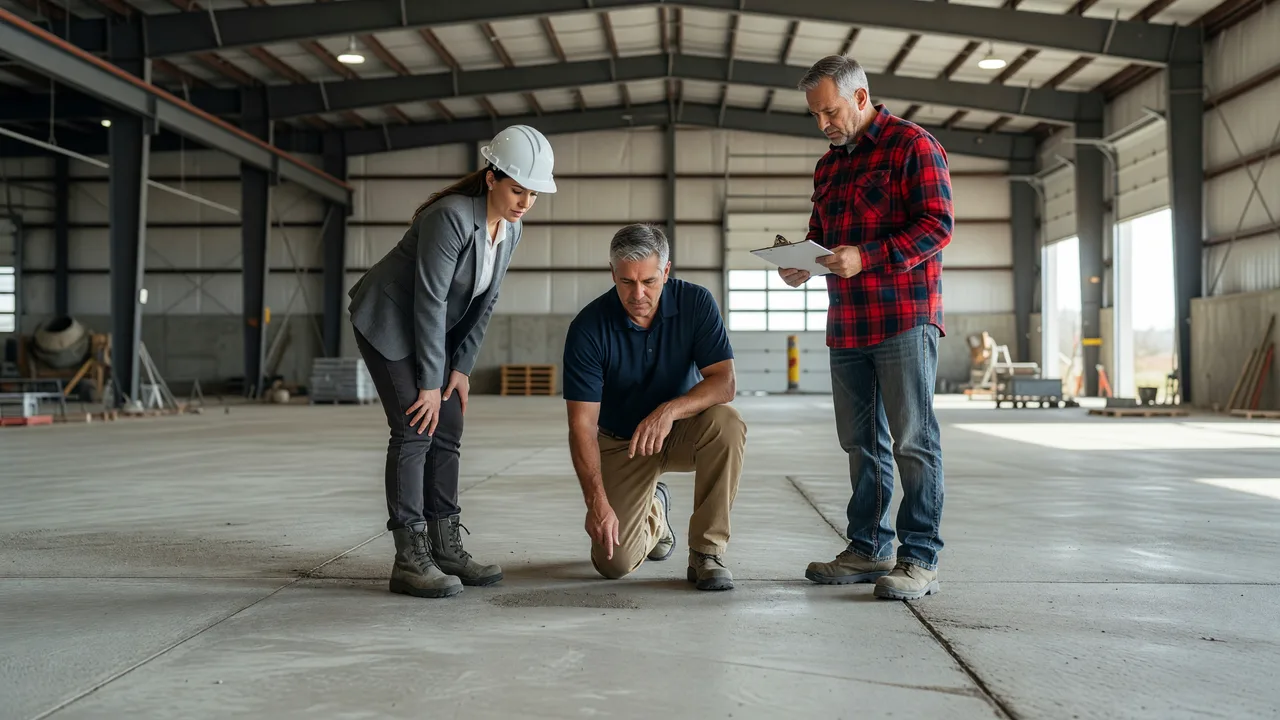 Warehouse Floor Concrete Cost Per Square Foot — What Drives It team professional environment