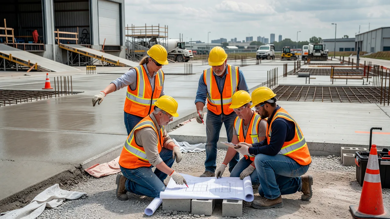 commercial concrete estimator jobsite professional team