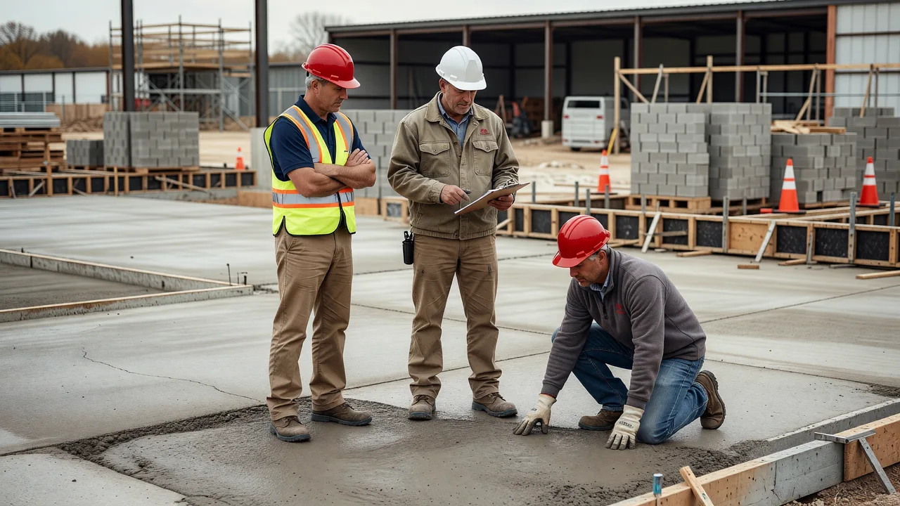 How Long Does Commercial Concrete Need to Cure Before It Can Bear Load? team professional environment