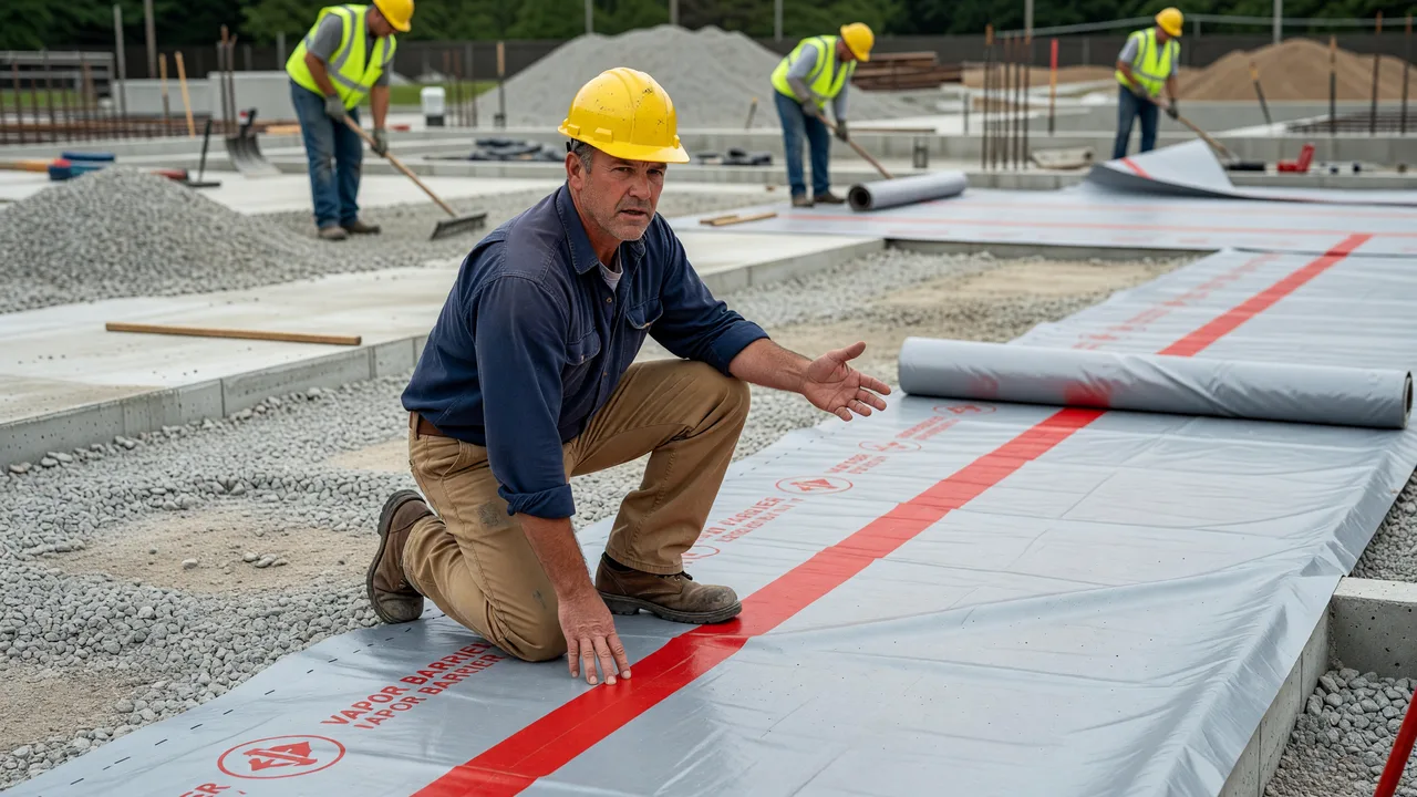 What Is a Vapor Barrier in Slab-on-Grade Construction and Do You Need One? professional business