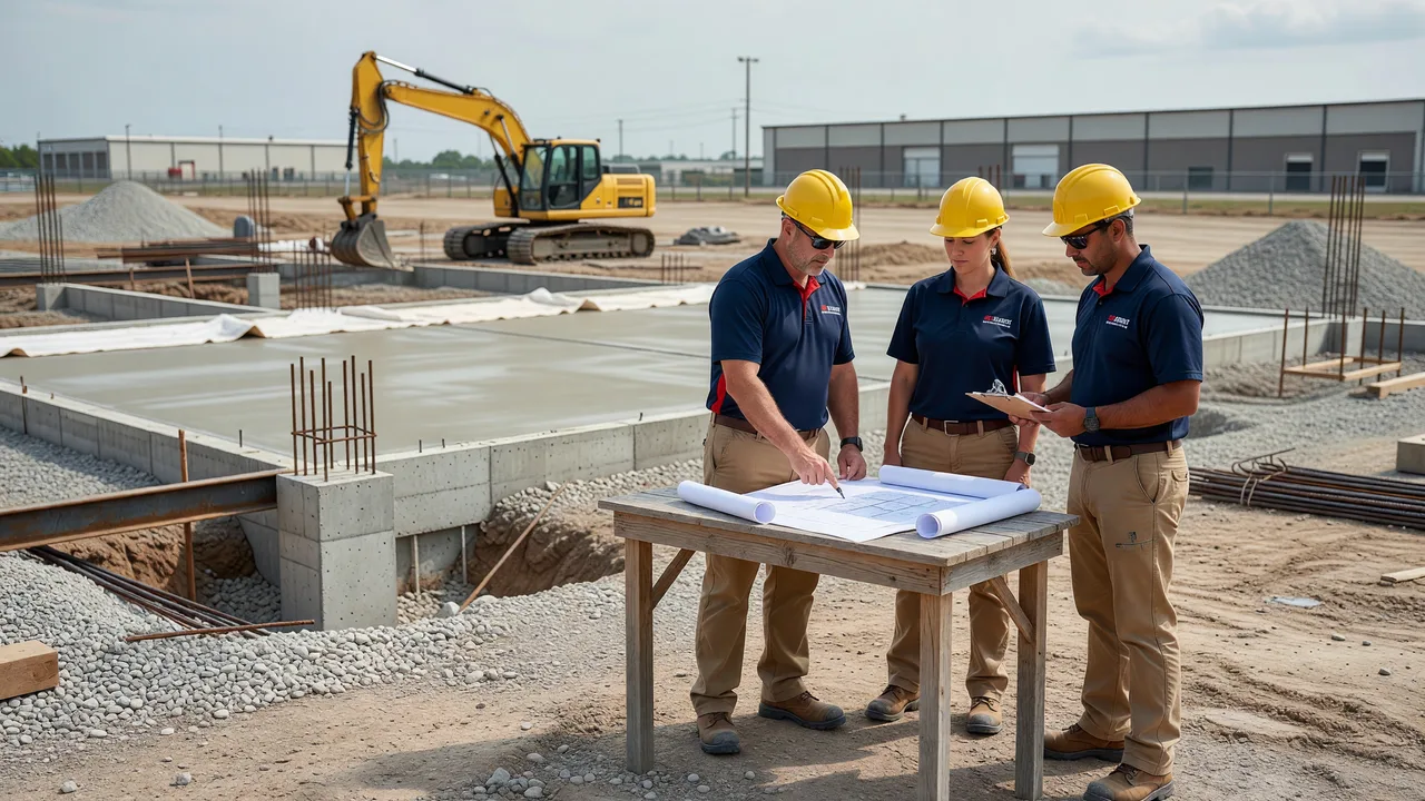 Slab-on-Grade vs Pier-and-Beam Foundation for Commercial Buildings team professional environment