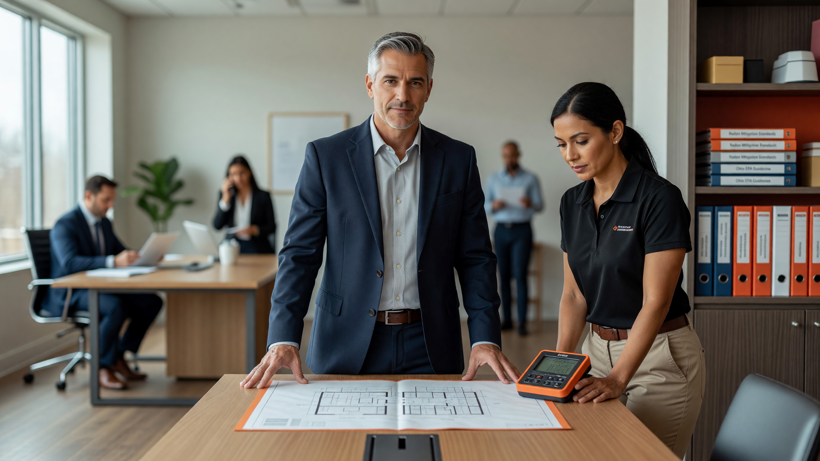 real estate office professional environment blog article header