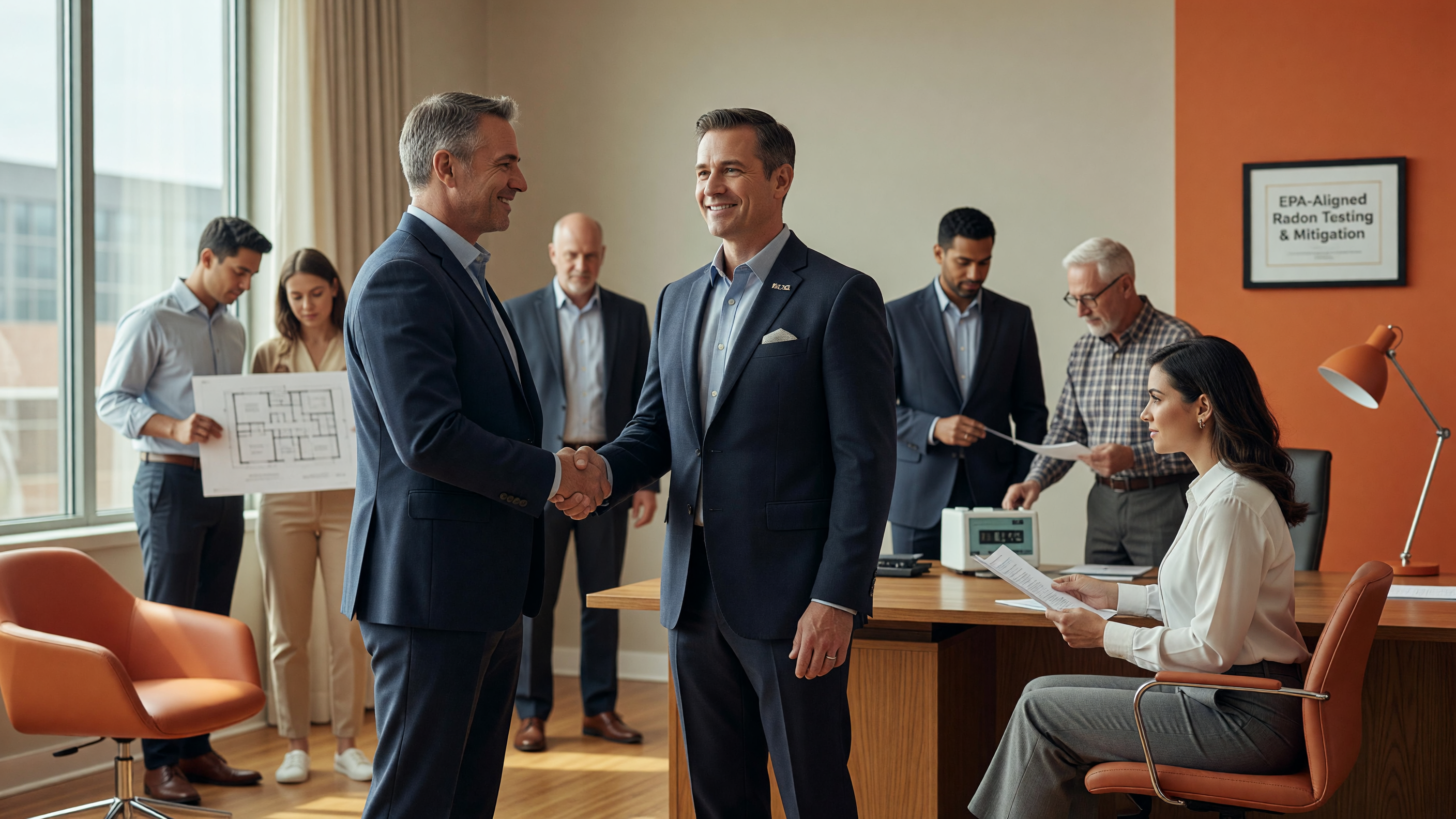 real estate office professional environment blog article header