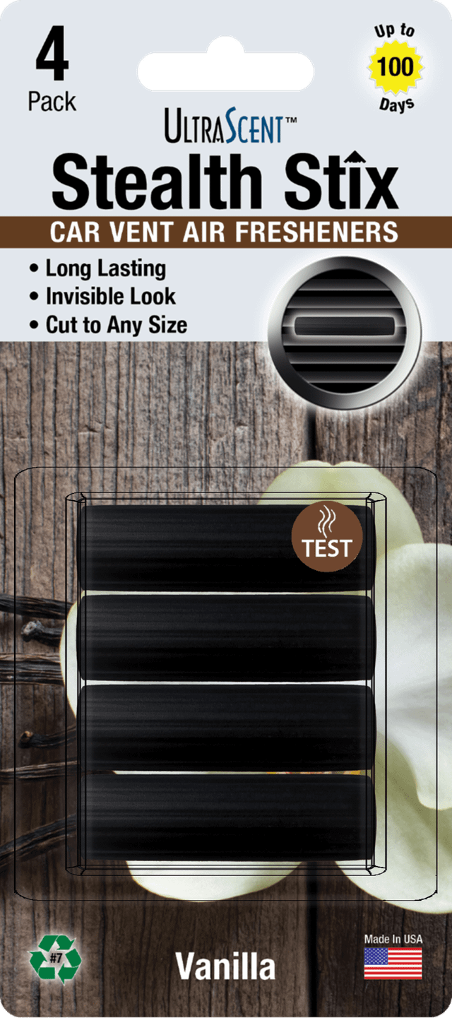Stealth Stix Vanilla Car Vent Air Freshener | UltraScent