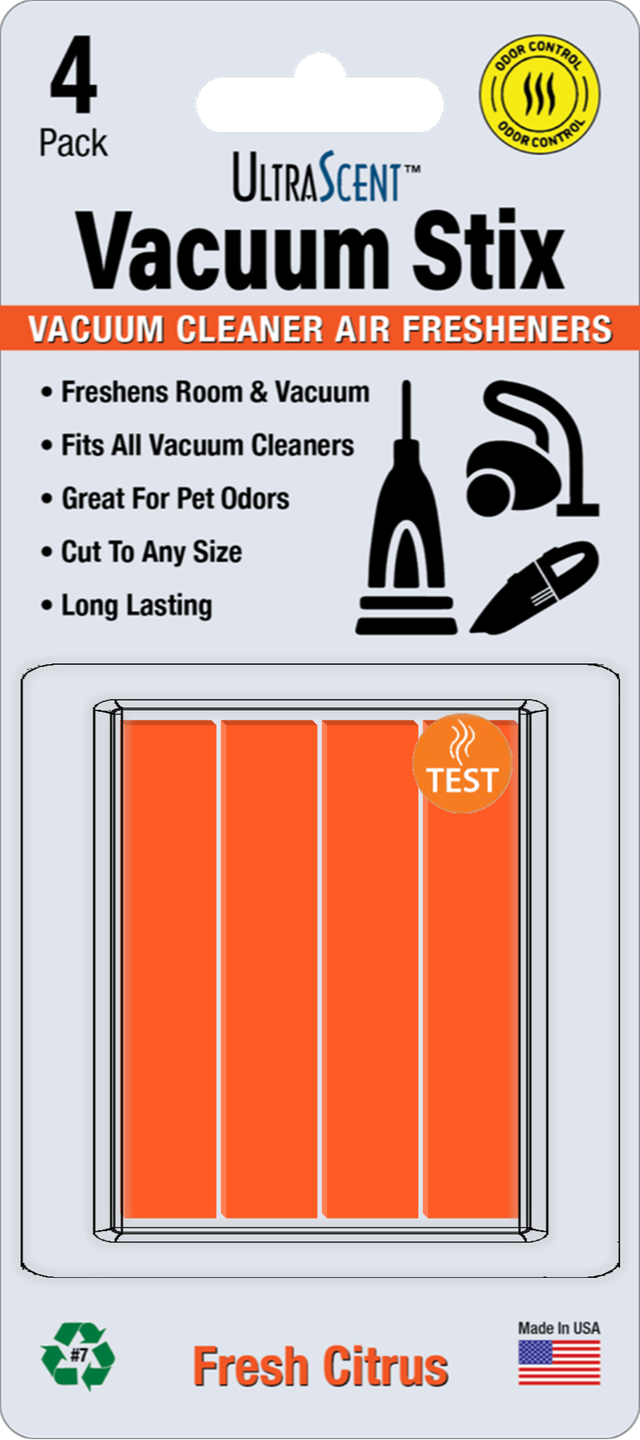Vacuum Stix Fresh Citrus Vacuum Air Freshener | UltraScent